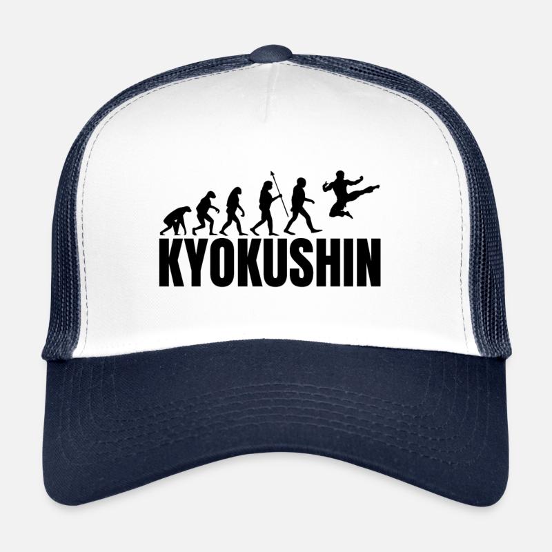 Evolution Kyokushin Karate Martial Arts Gift JPN Trucker Cap