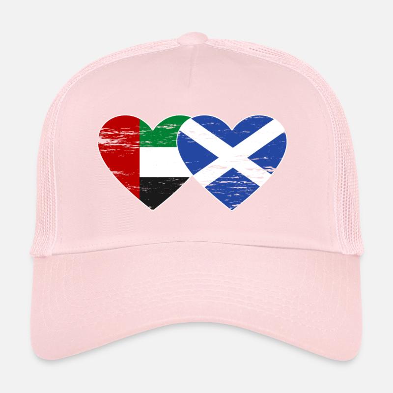 Émirats arabes unis Drapeau de l’Écosse Casquette trucker 