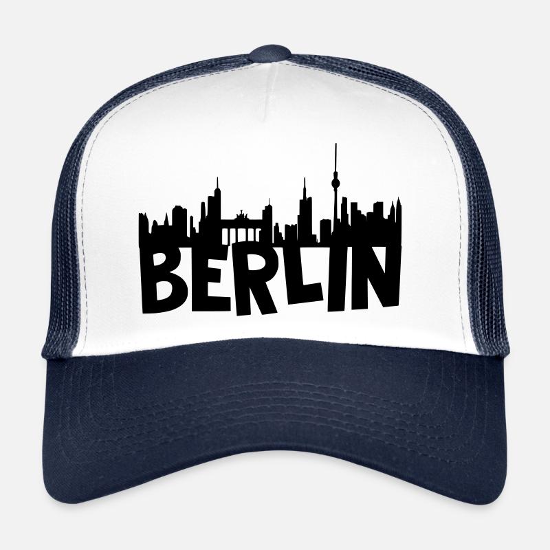 Berlin skyline Trucker Cap