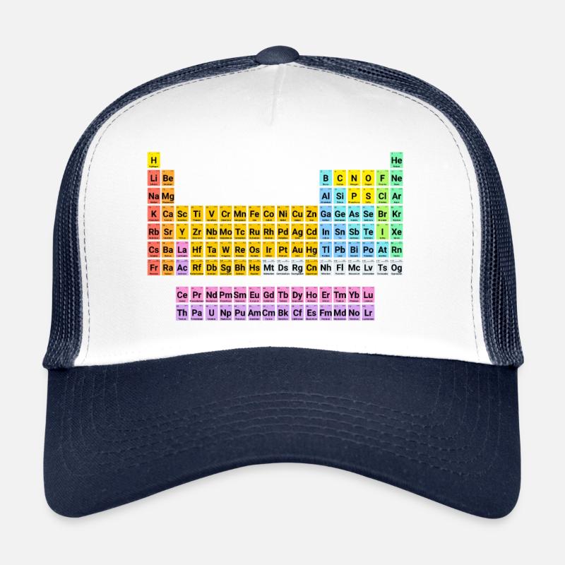 Periodensystem Trucker Cap