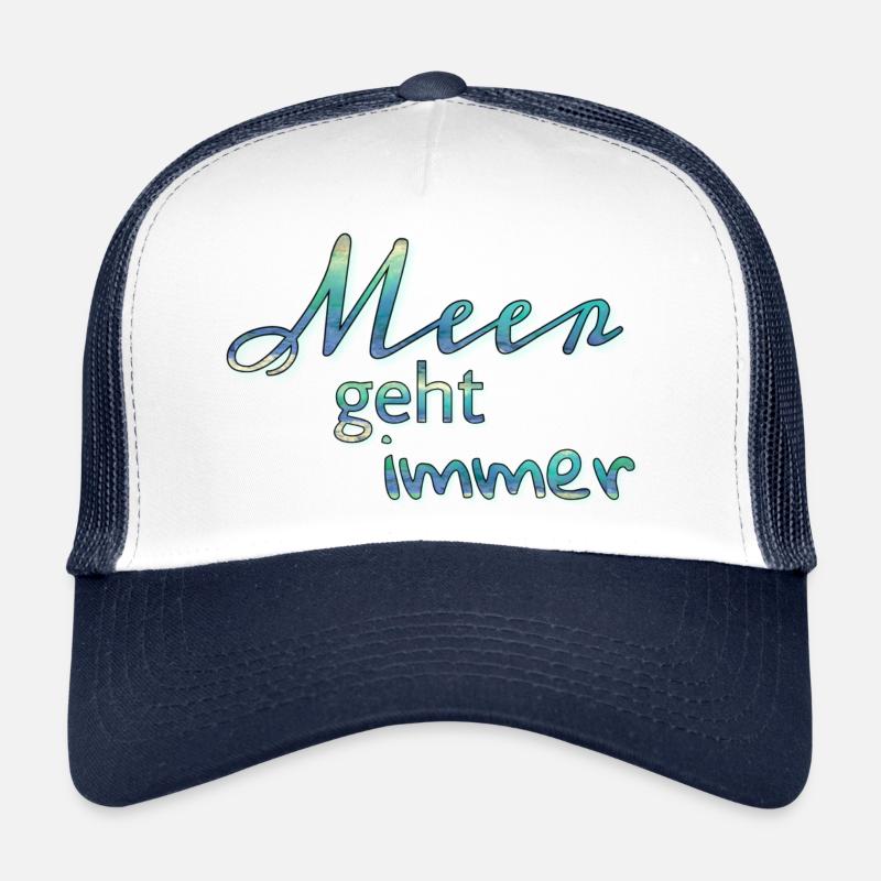 Meer geht immer Trucker Cap