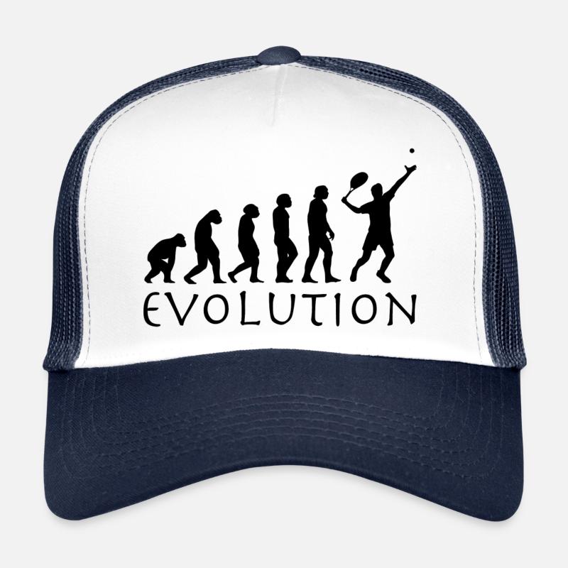 Évolution du tennis Casquette trucker 