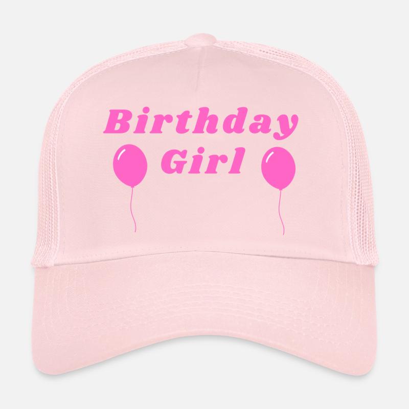 Fille d’anniversaire Casquette trucker 