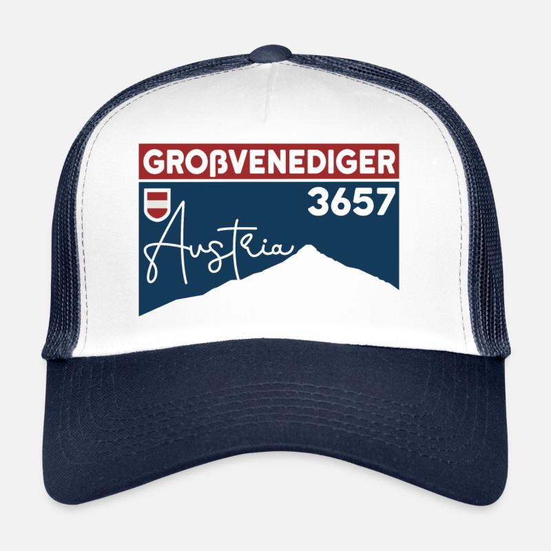 Großvenediger Tour Ski Tour Mountain Hike Normal Route Trucker Cap