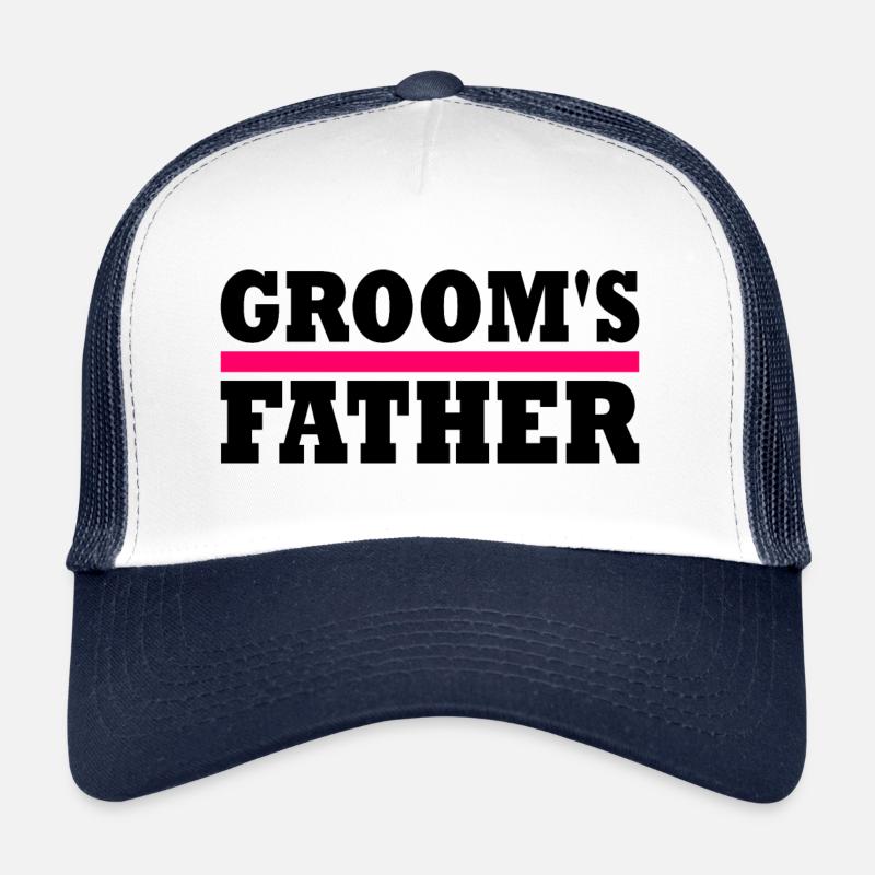 Grooms father Casquette trucker 