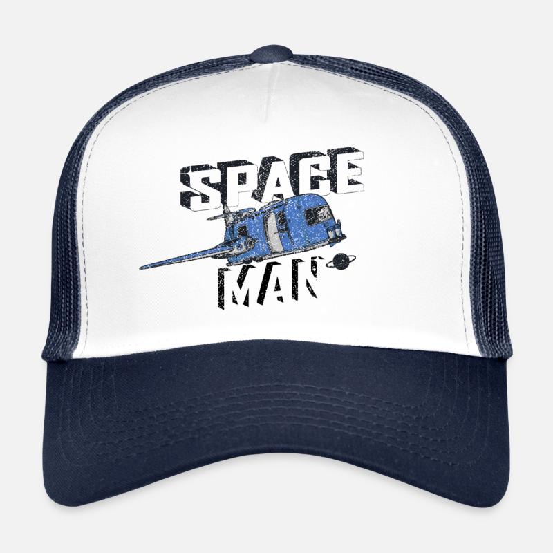 SPACE MAN IN THE VAN Trucker Cap