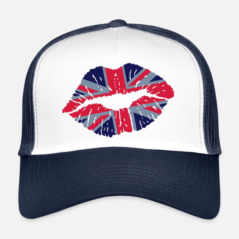 Pout (Royaume-Uni / Union Jack) Casquette trucker 