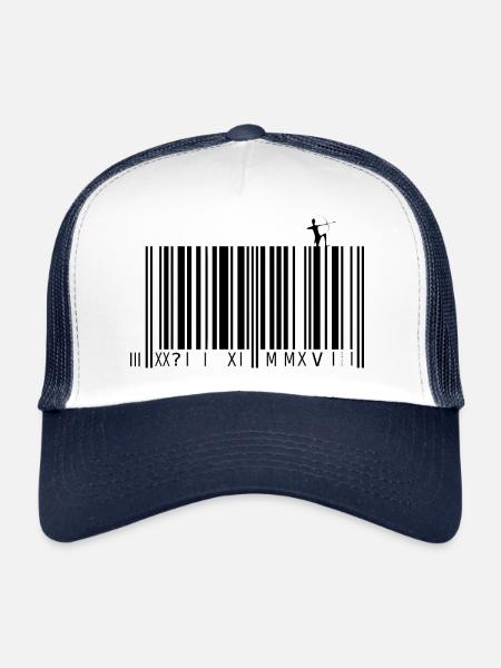 The archer - Trucker Cap - white/navy