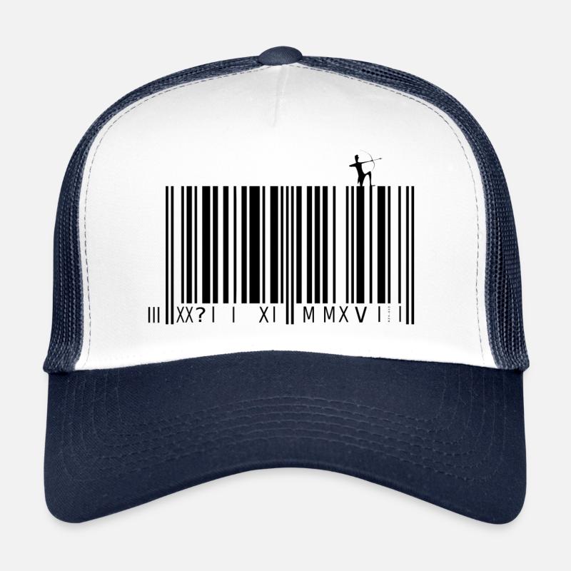 Der Bogenschütze - Trucker Cap - Weiß/Navy