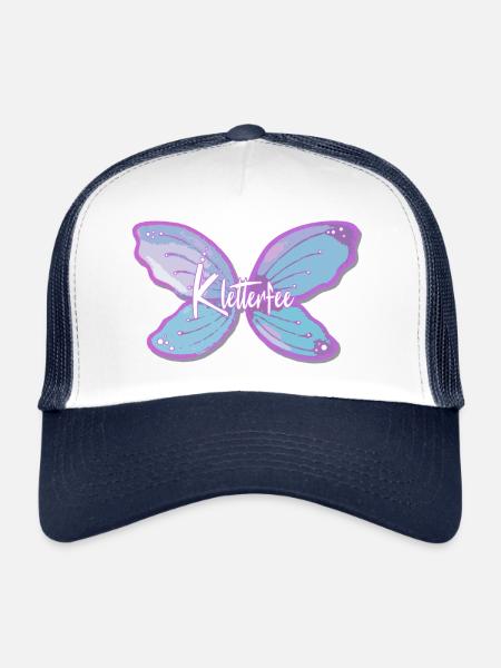 Climbing Fairy Climbing Bouldering - Trucker Cap - white/navy - Front