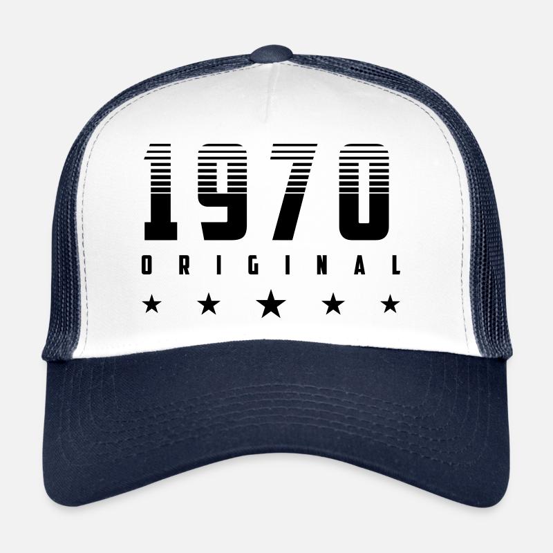 | changeable de couleur Original 1970 Année de naissance Casquette trucker 