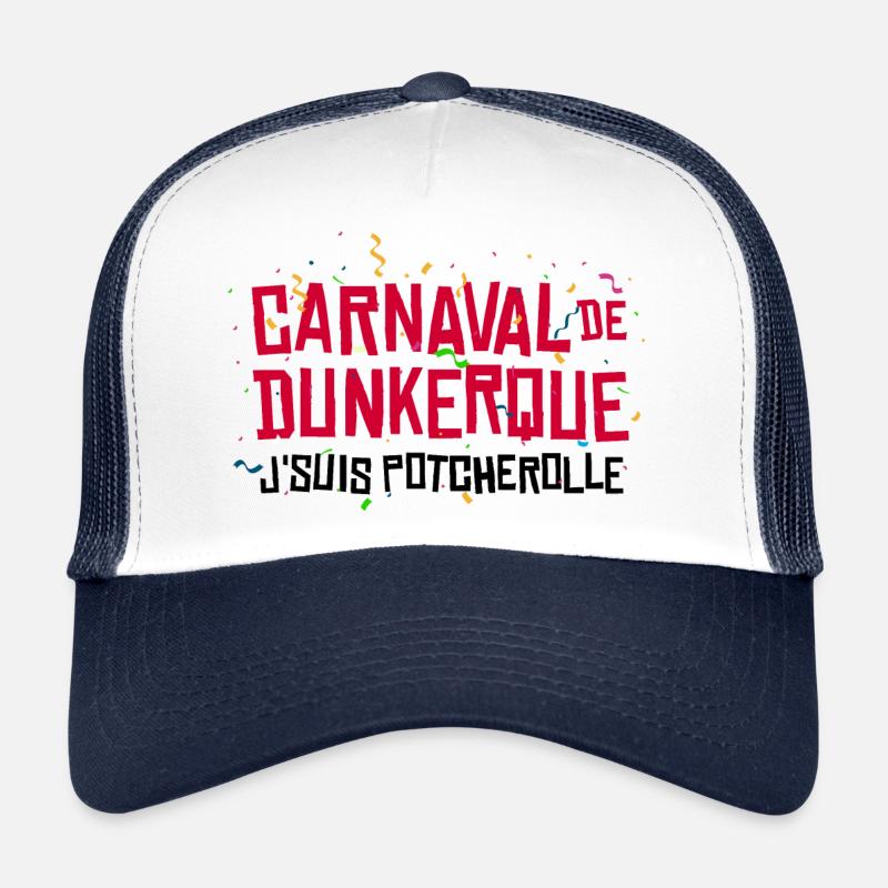 Carnaval humour alcool Potcherolle Casquette trucker 