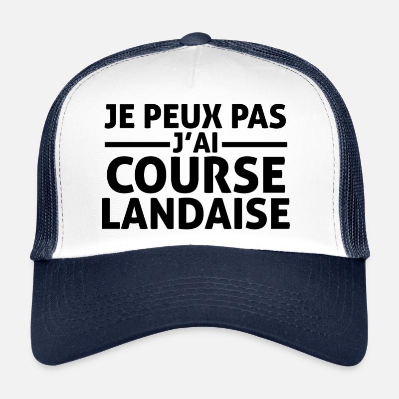 je peux pas j'ai Course landaise Casquette trucker 