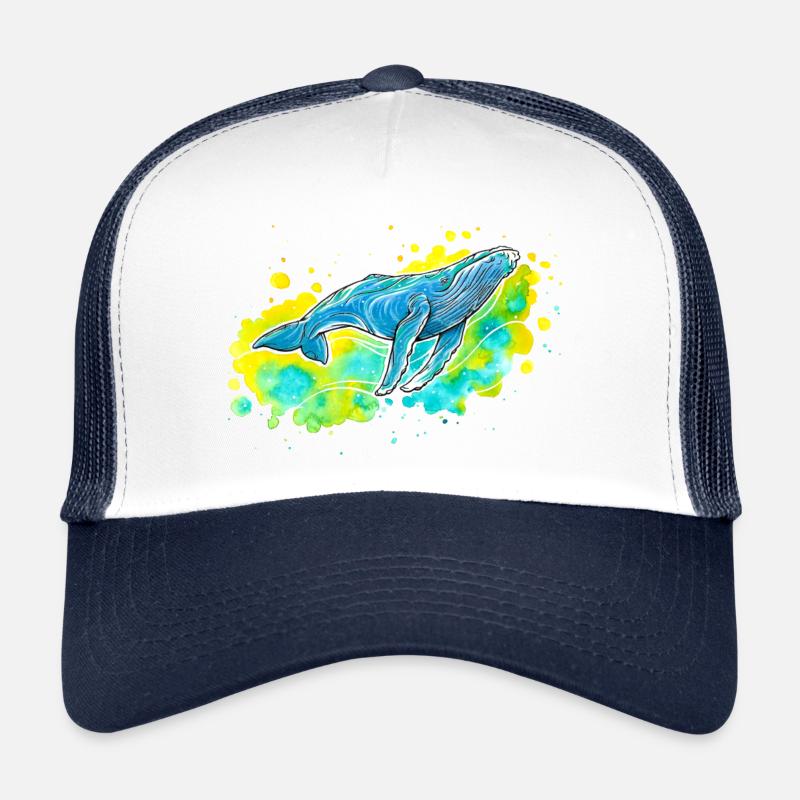 Humpback whale Trucker Cap