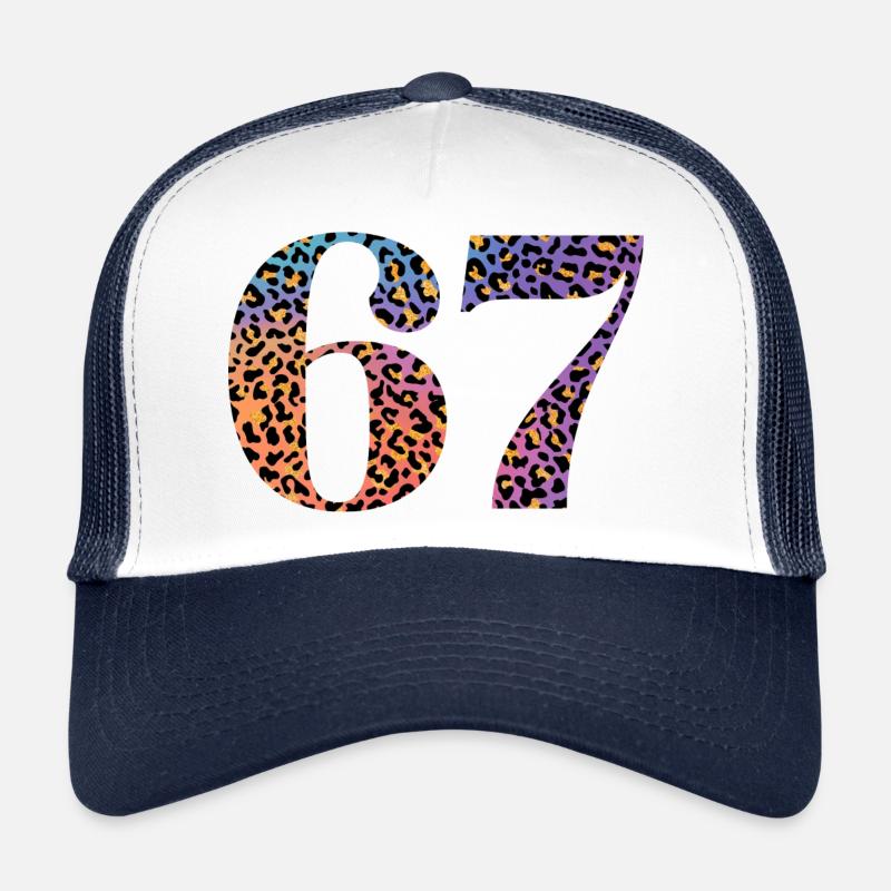 67. Geburtstag Leopard Trucker Cap