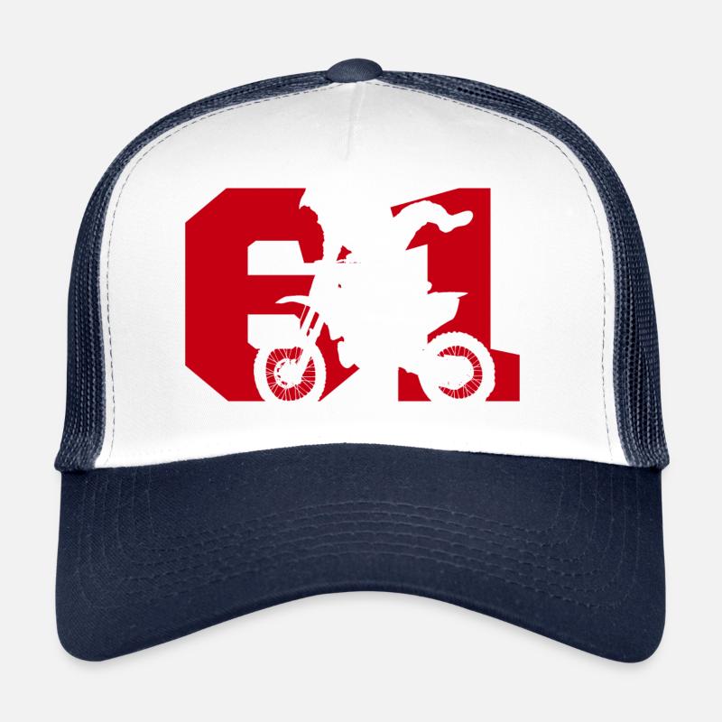 Moto 61 motard Casquette trucker 