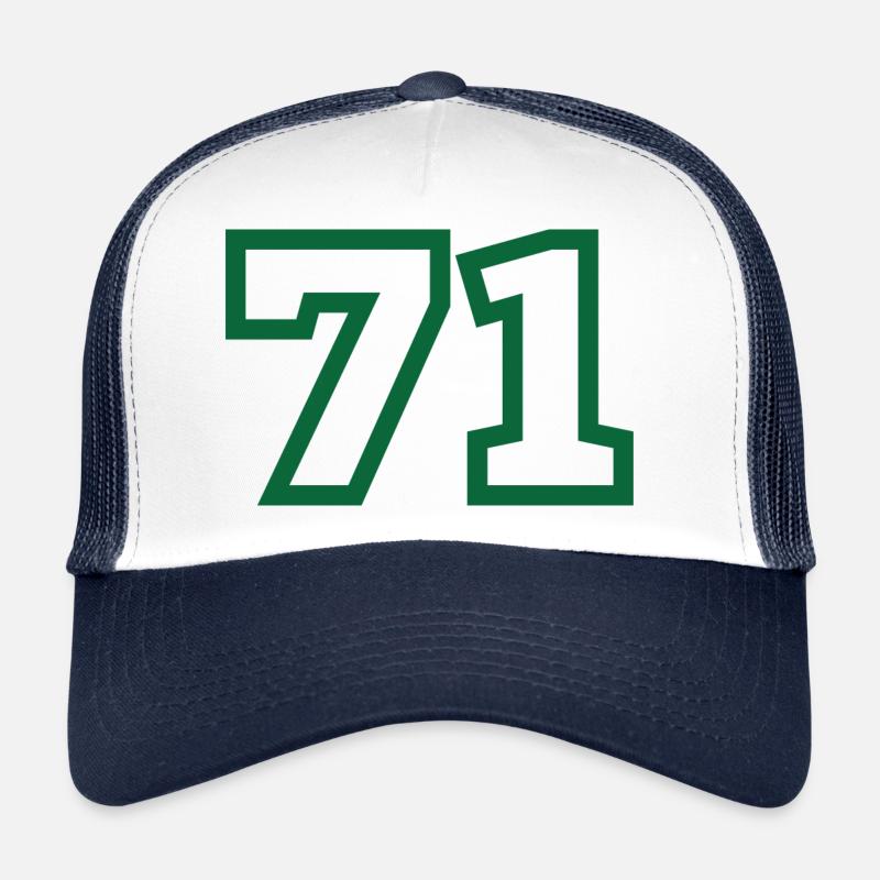Number 71 sport Trucker Cap