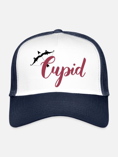 Cupid - Casquette trucker  - blanc/marine - Devant