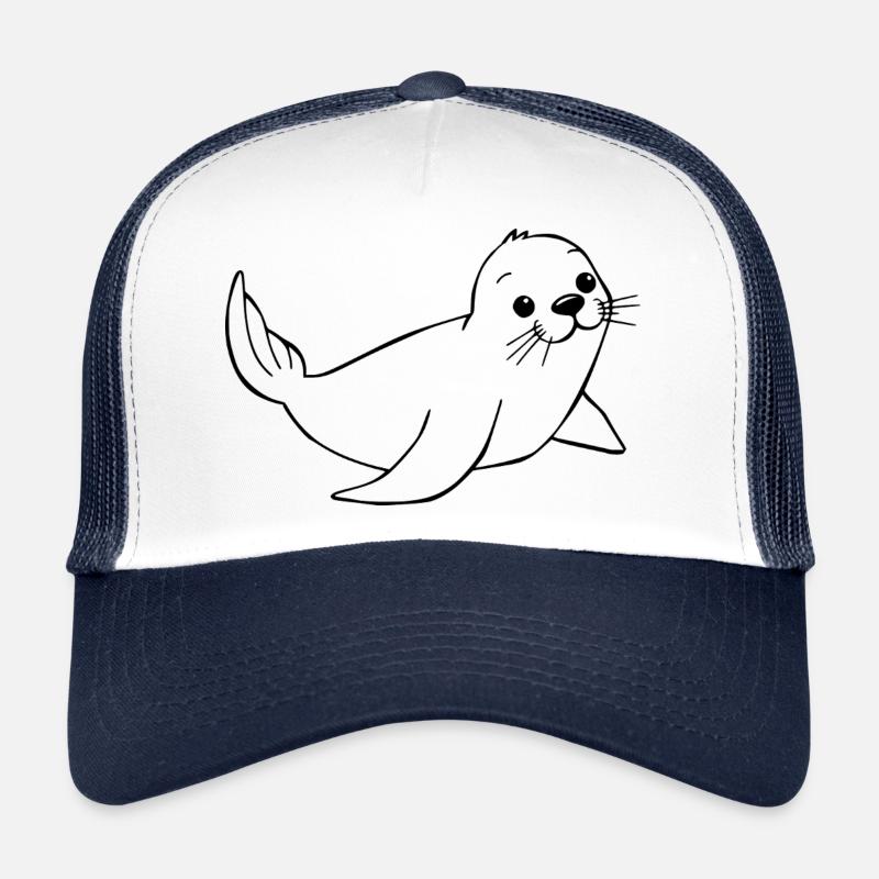 Phoques Phoques Phoques Nord de l’Allemagne Casquette trucker 