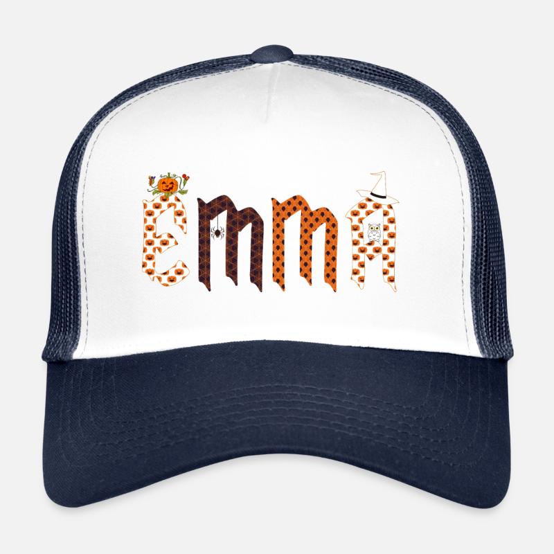 Emma nom prénom Casquette trucker 