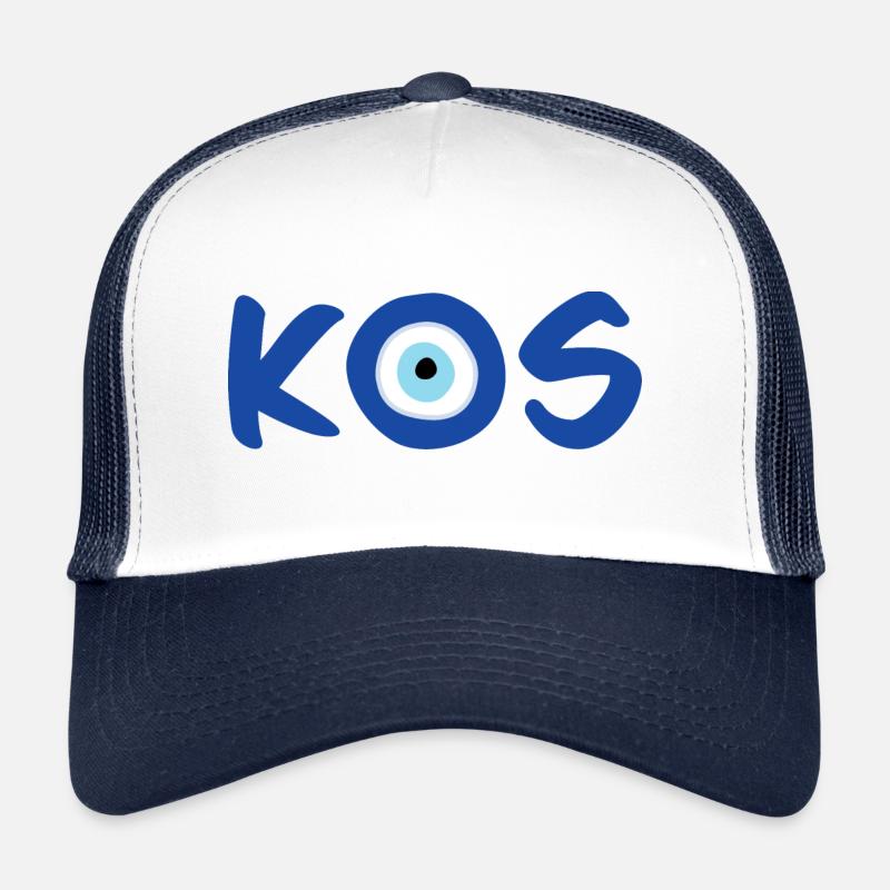 Nazar - Kos - Trucker Cap - Weiß/Navy