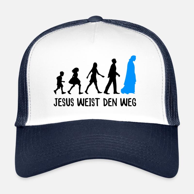 Jesus Weist Den Weg Trucker Cap
