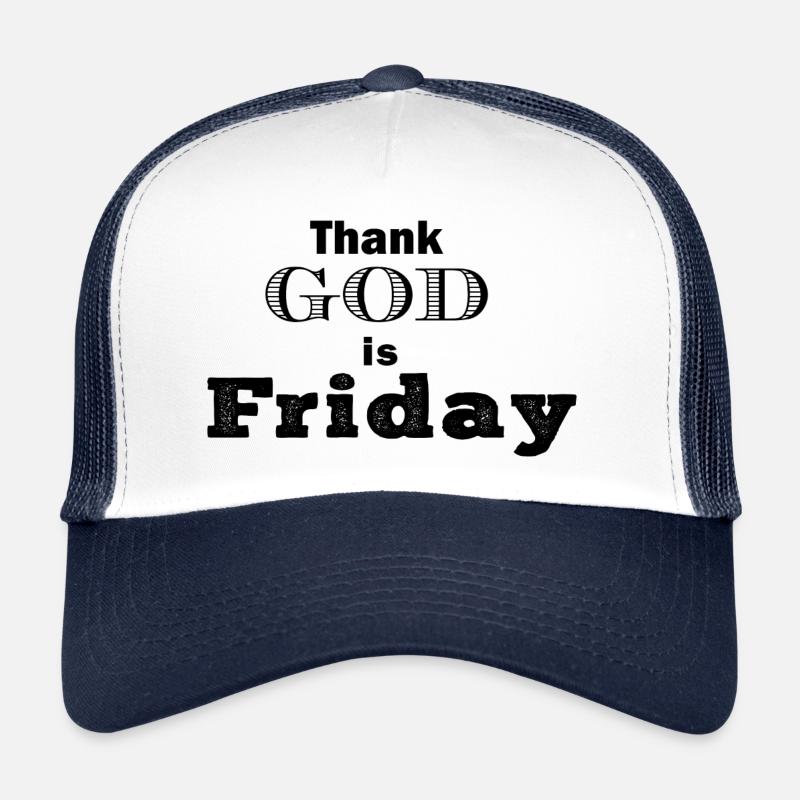 Gott sei Dank ist Freitag T-Shirt Hoodie Pullover Trucker Cap