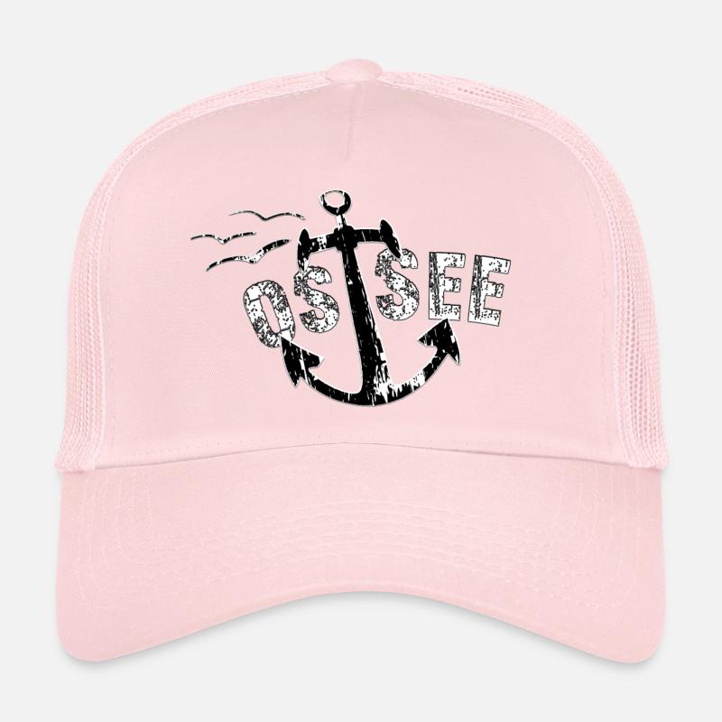 Ancre de la mer Baltique - Yolo-Artwork Casquette trucker 