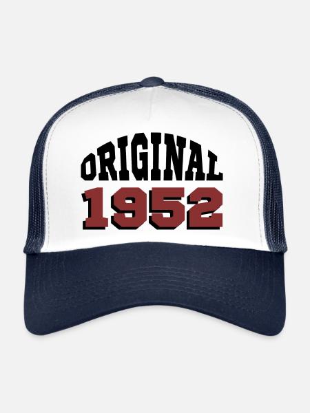 Original 1952 - Trucker Cap - white/navy - Front