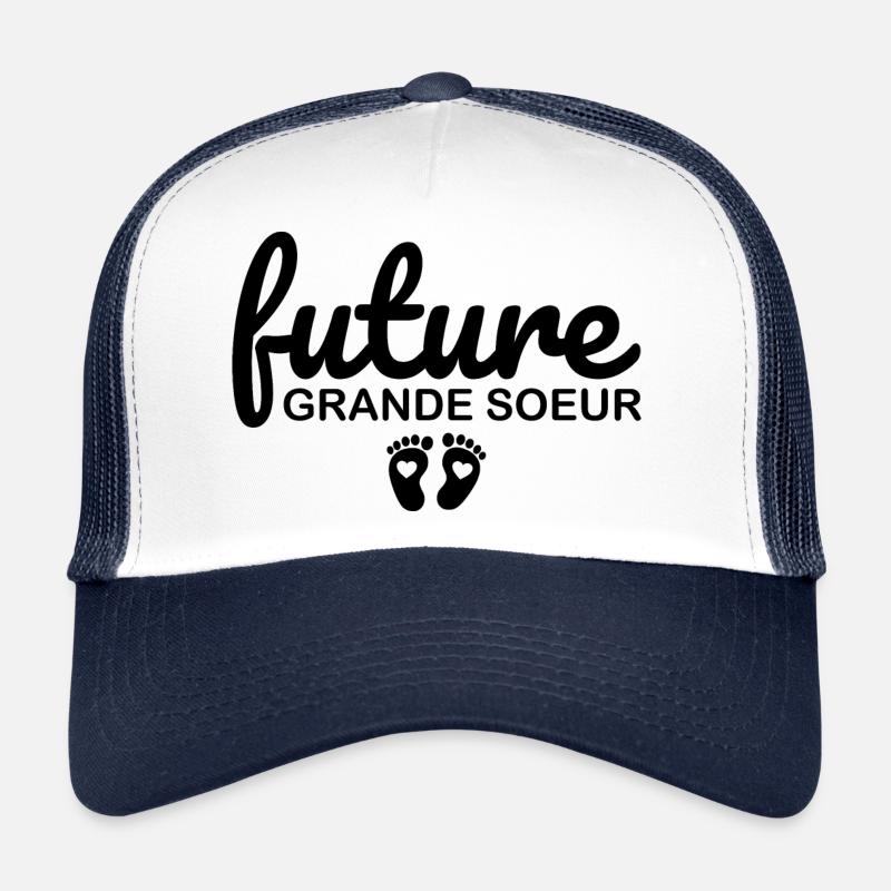 Kind Kind Zukunft Große Schwester Trucker Cap