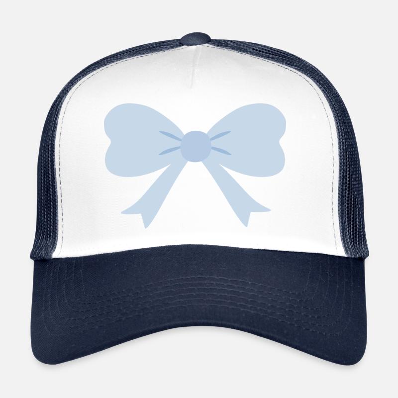 Chubby Bow - Trucker Cap - white/navy