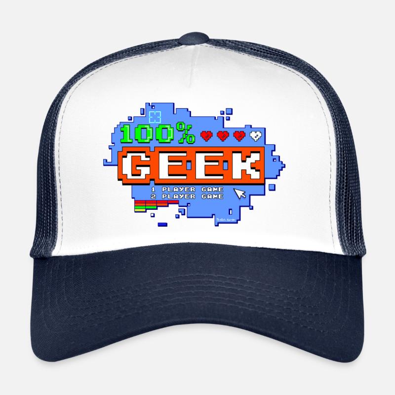 100% Geek Casquette trucker 