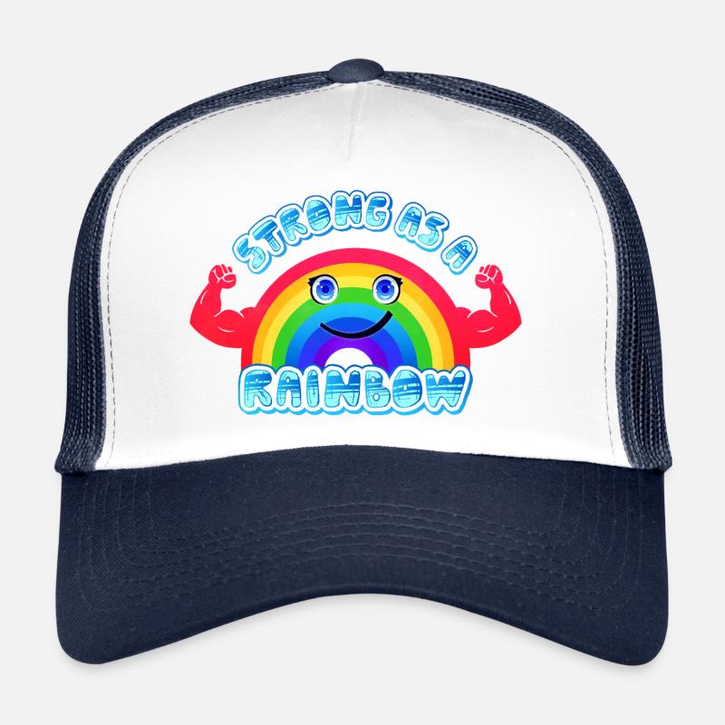 Strong as a Rainbow Trucker Cap