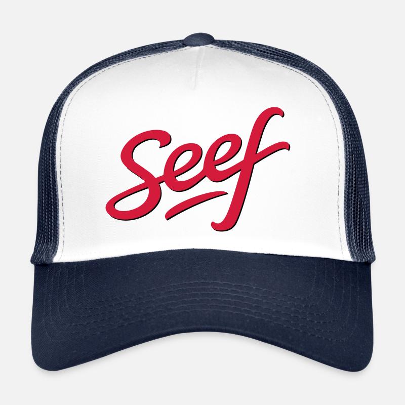 Seef logo swoosh Casquette trucker 