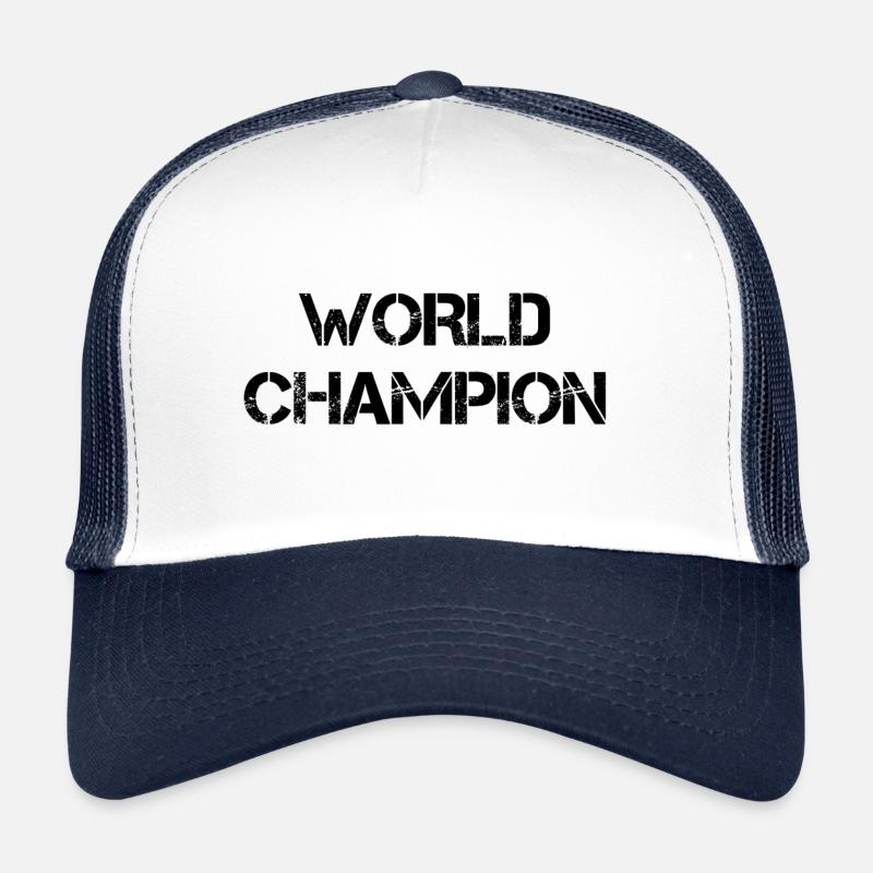 Champion du monde Casquette trucker 