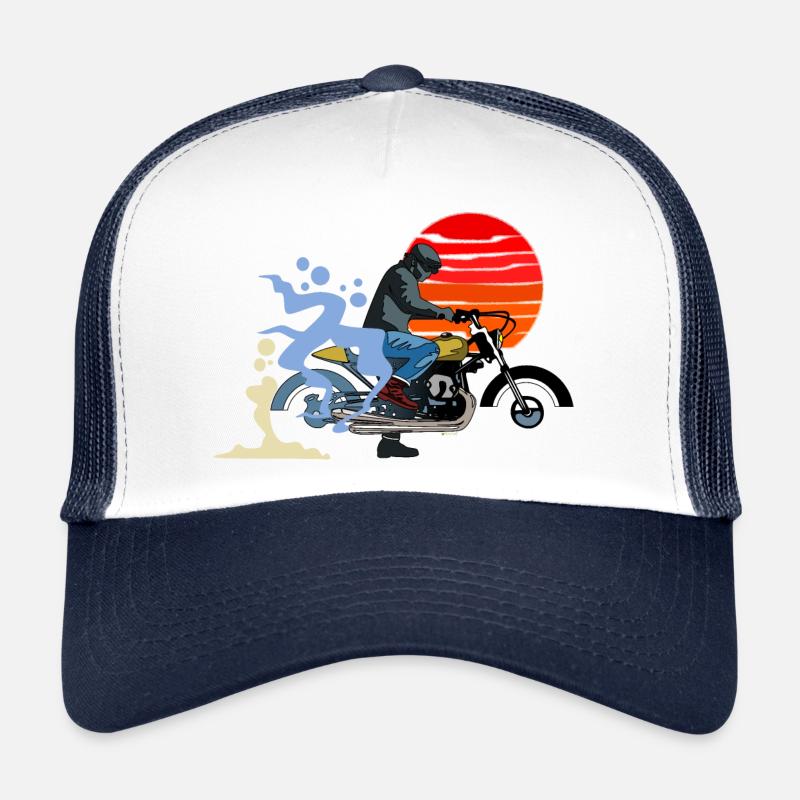 Motorcycle Trucker Cap