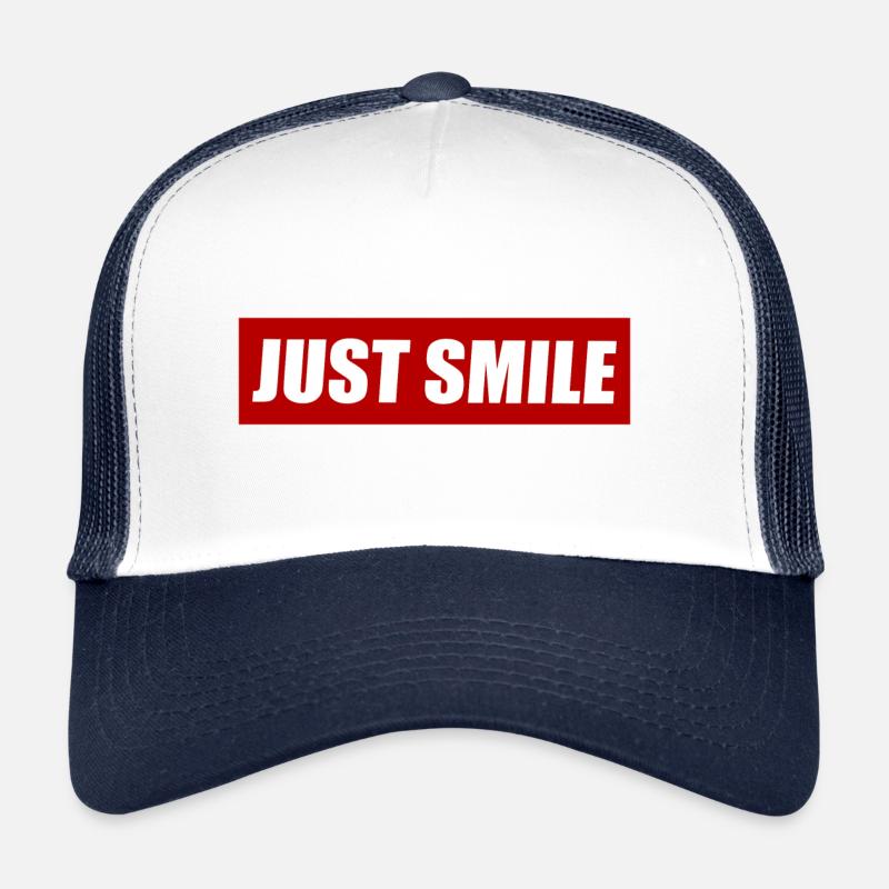 Souriez simplement Casquette trucker 
