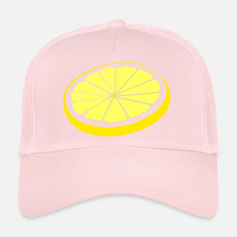 tranche de citron Casquette trucker 