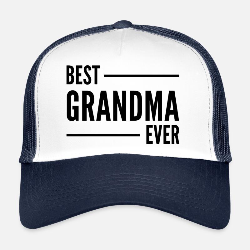 MEILLEURE GRAND-MÈRE DE TOUS LES TEMPS. CADEAU DE GRAND-MÈRE. Casquette trucker 