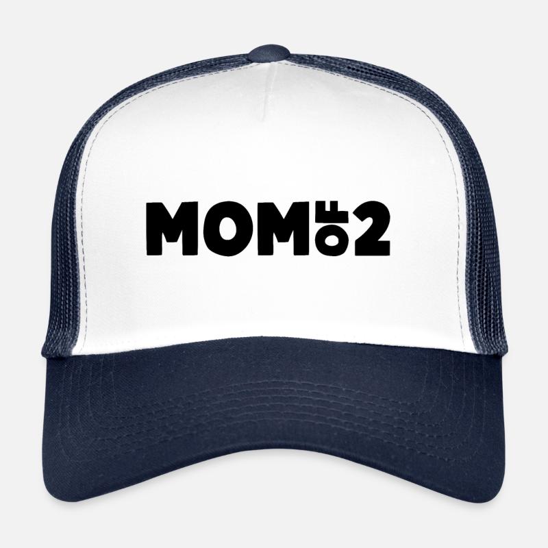 Maman de 2 enfants Casquette trucker 