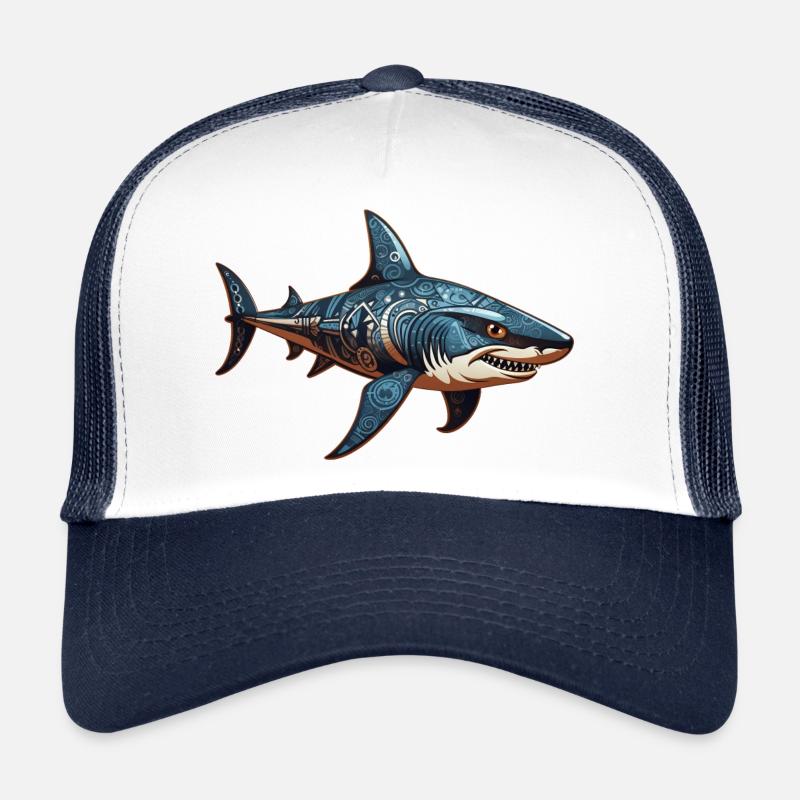 Adinkra Shark 4 Casquette trucker 