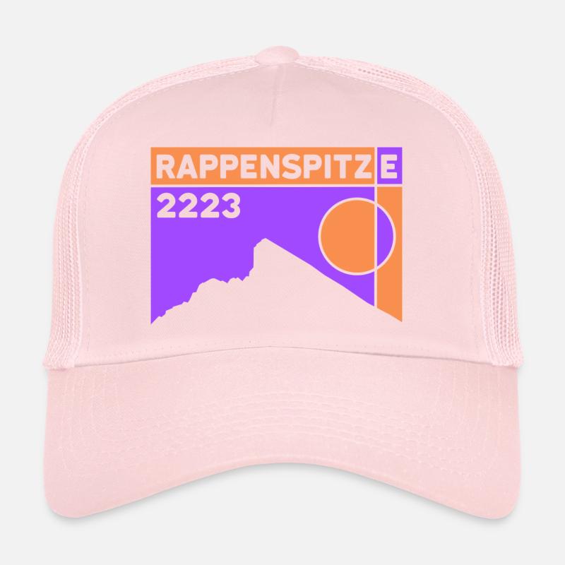 Rappenspitze Mountain Tour Crossing Souvenir Trucker Cap