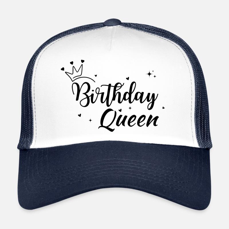 Birthday queen Casquette trucker 