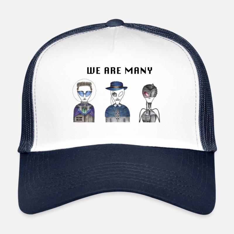 WE ARE MANY - Aliens Trucker Cap