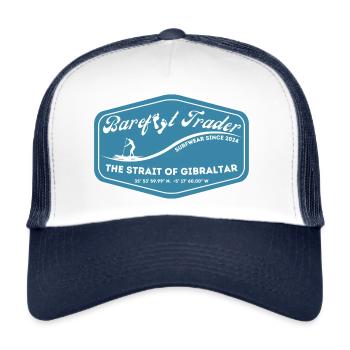 The Original Design Blue Trader - Trucker Cap - white/navy - Front