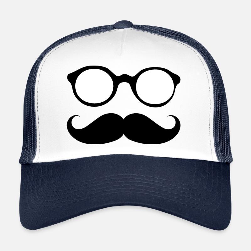 moustache Trucker Cap
