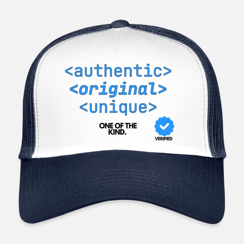 Authentisches Original der Art Trucker Cap