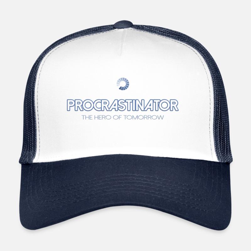 Procrastinator - Le héros de demain Casquette trucker 