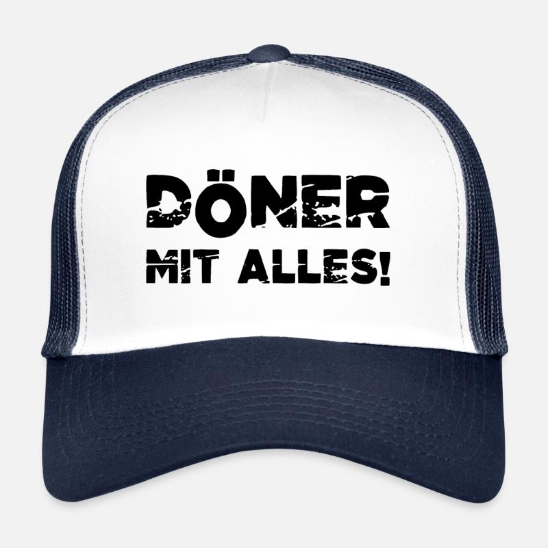 Döner mit alles Döner Kebab Trucker Cap