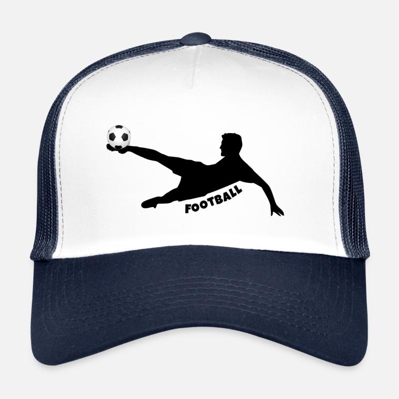 Soccer - Trucker Cap - white/navy
